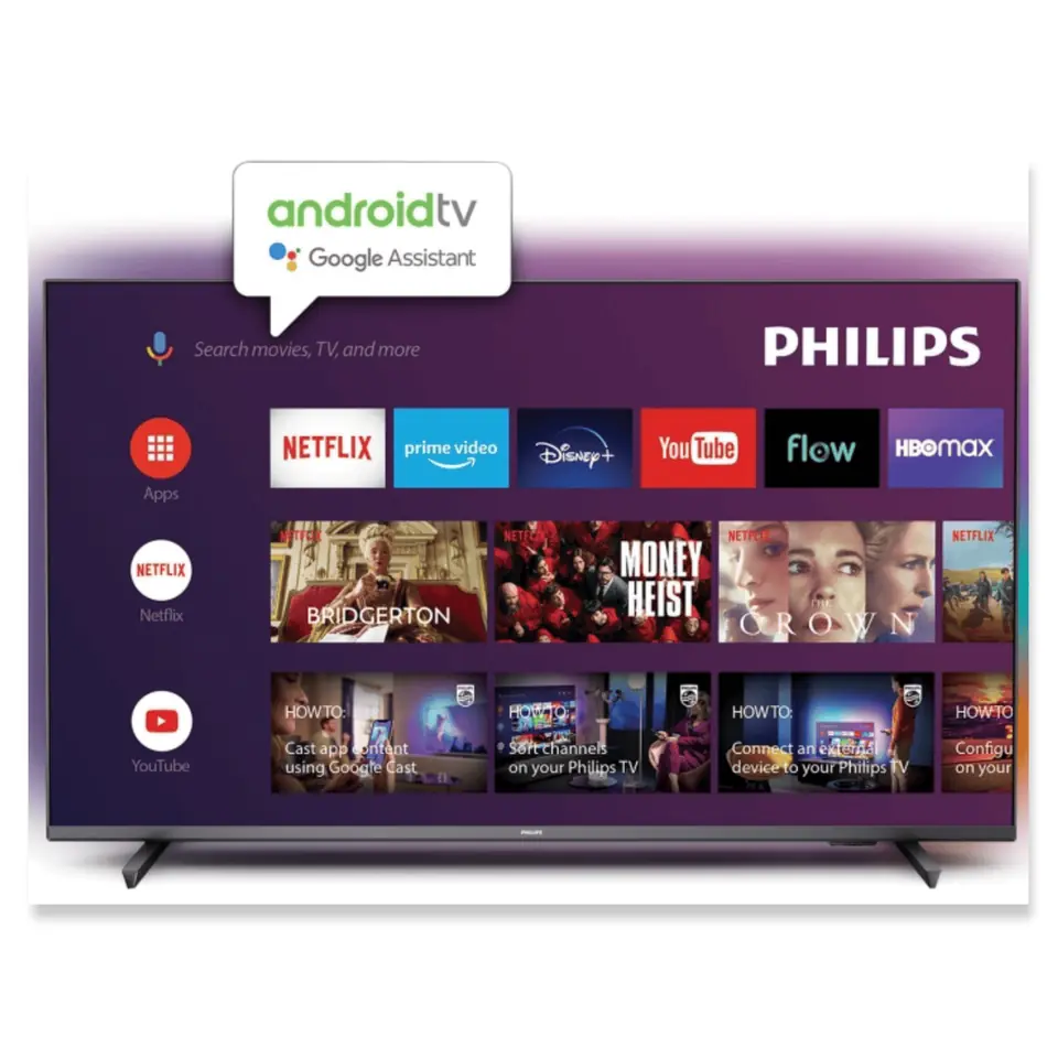 SMART TV PHILLIPS 65´ ANDROID AMBILIGHT 3