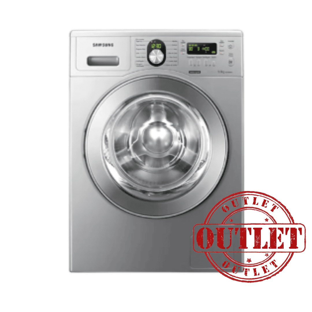 Lavarropas automático Samsung acero 9kg OUTLET