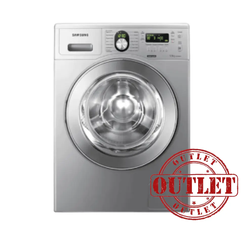 Lavarropas automático Samsung acero 9kg OUTLET