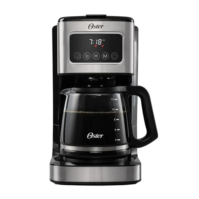 Cafetera OSTER programable de 12 tazas con pantalla táctil - BVSTDC4403