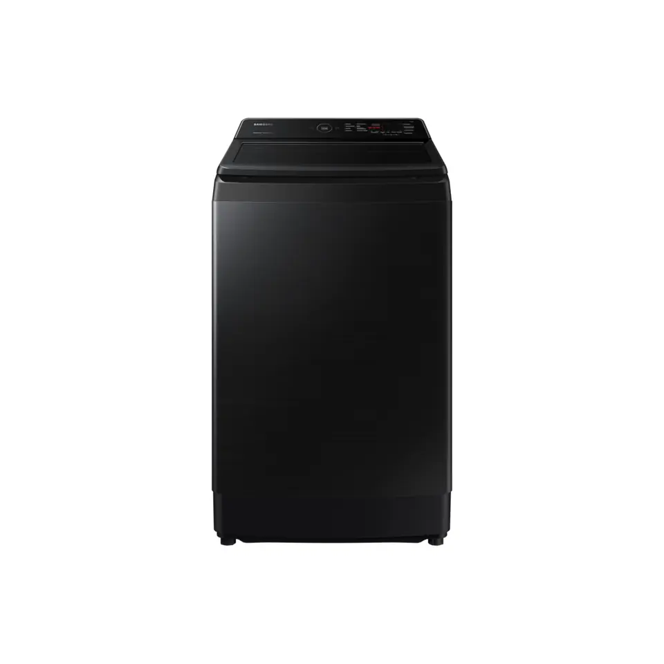 Lavarropas SAMSUNG Carga Superior de 8.5kg Negro Inverter con Ecobubble - WA85C5441BV