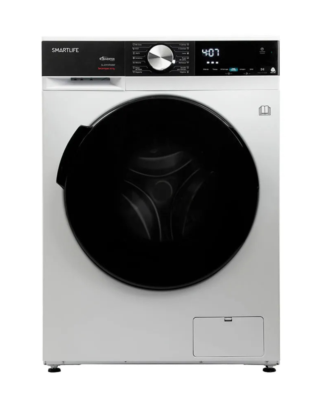 Secarropas por bomba de calor Smartlife SL-DYHP08W 8 Kg Blanco Outlet
