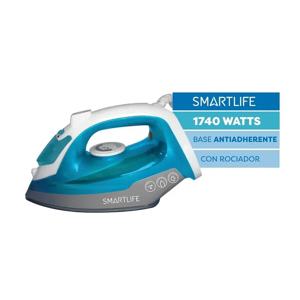 Plancha SMARTLIFE a Vapor 1740W - SL-SI2473PN