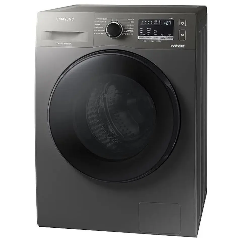 Lavasecarropas SAMSUNG 9.5kg + 6kg Carga Frontal Digital Inverter con Ecobubble - WD95A4453BX