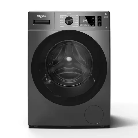 Lavarropas Whirlpool Carga Frontal 7KG Acero - Primera