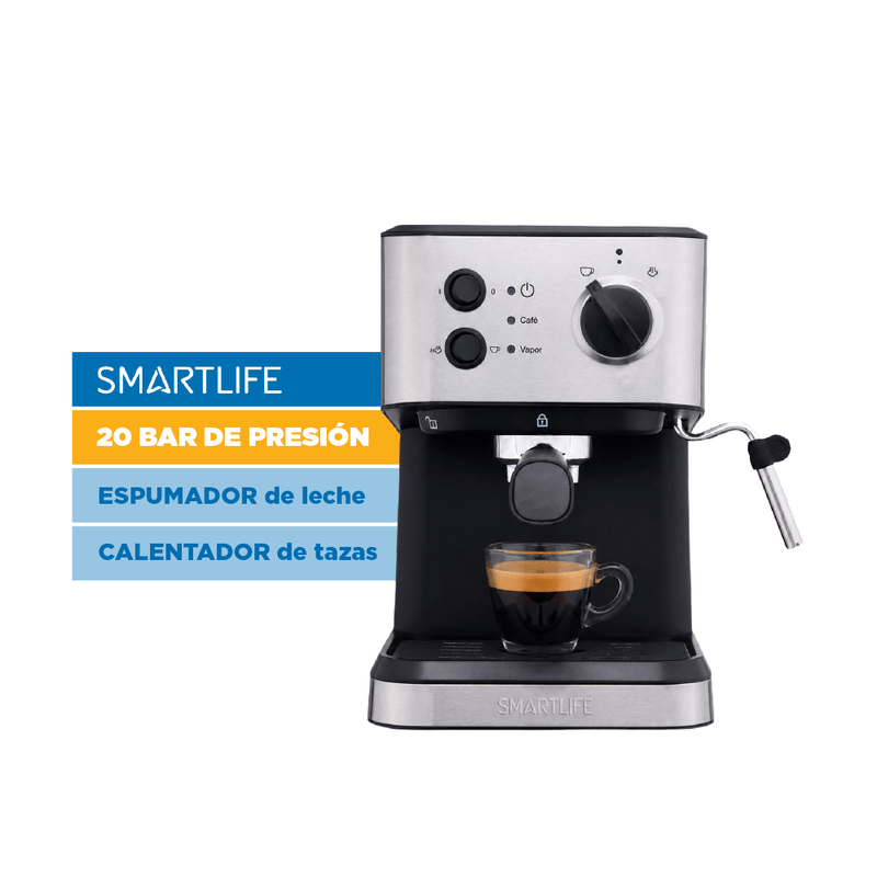 Cafetera Smartlife Expreso 20 BAR SL-EC5501