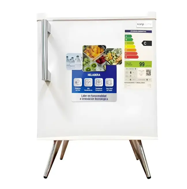 Heladera Frigobar Kanjihome Kjh-50vin-w Retro Primera