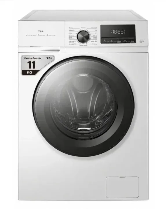 Lavarropas TCL 11kg 1400rpm Inventer Blanco - P111FLW