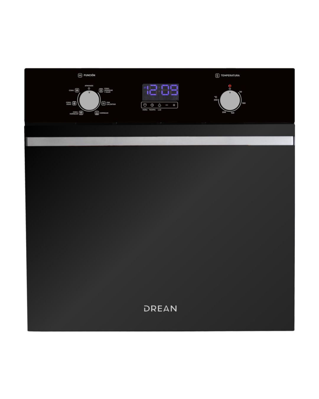 Horno Eléctrico Empotrable 60 cm Negro Digital Drean - HEDR601CN Primera