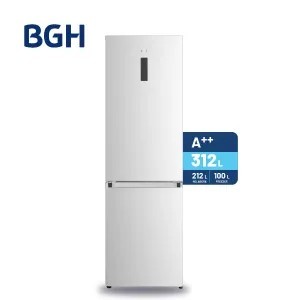 HELADERA BGH COMBI NO FROST INVERTER BRC310I1A 312L DISPLAY DIG INOX EF - PRIMERA