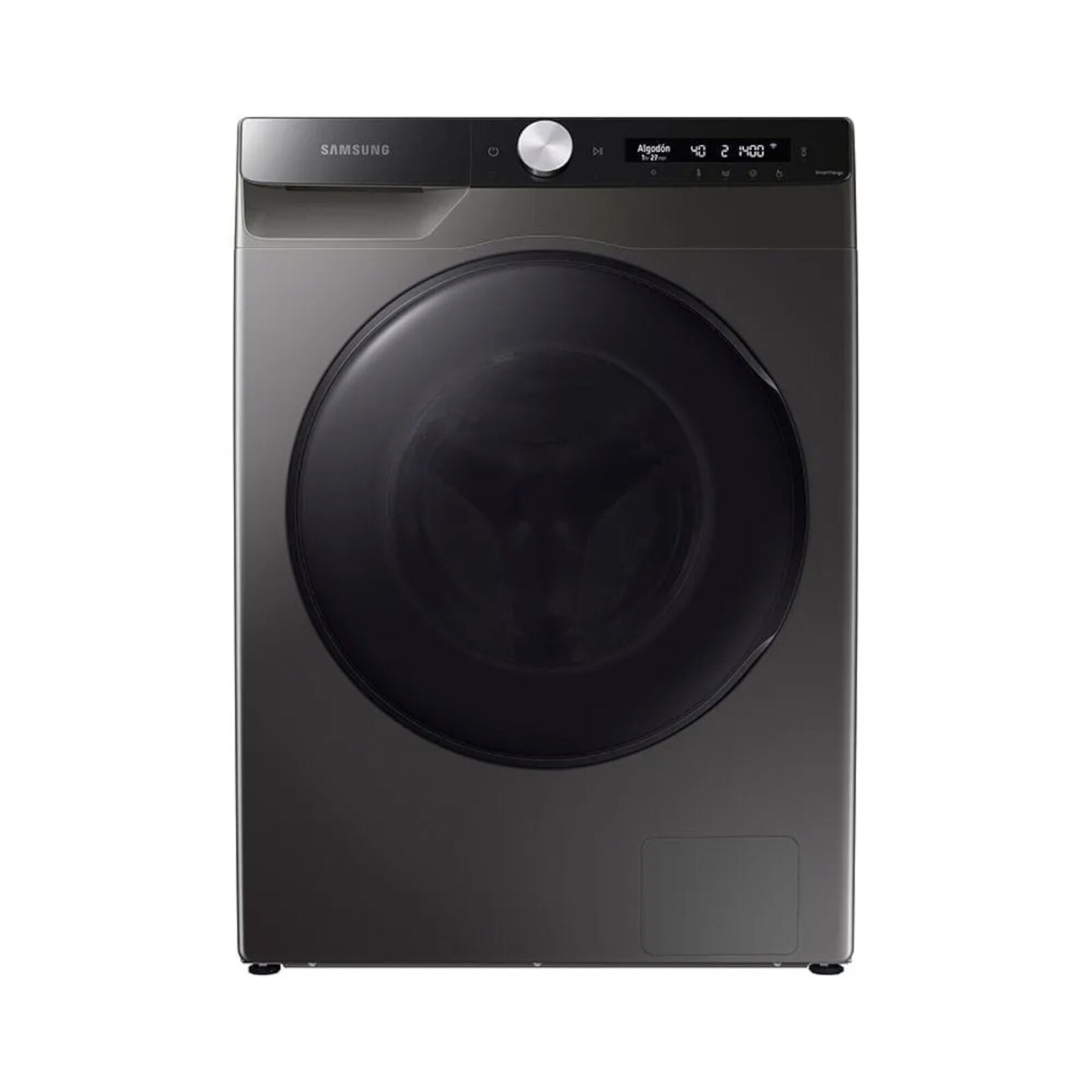 Lavasecarropas SAMSUNG 9.5kg + 6kg Carga Frontal INOX AI Control - WD95T504DBX