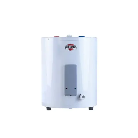 Termotanque SHERMAN Eléctrico 55L Pie Blanco - TEPC055ESHK2