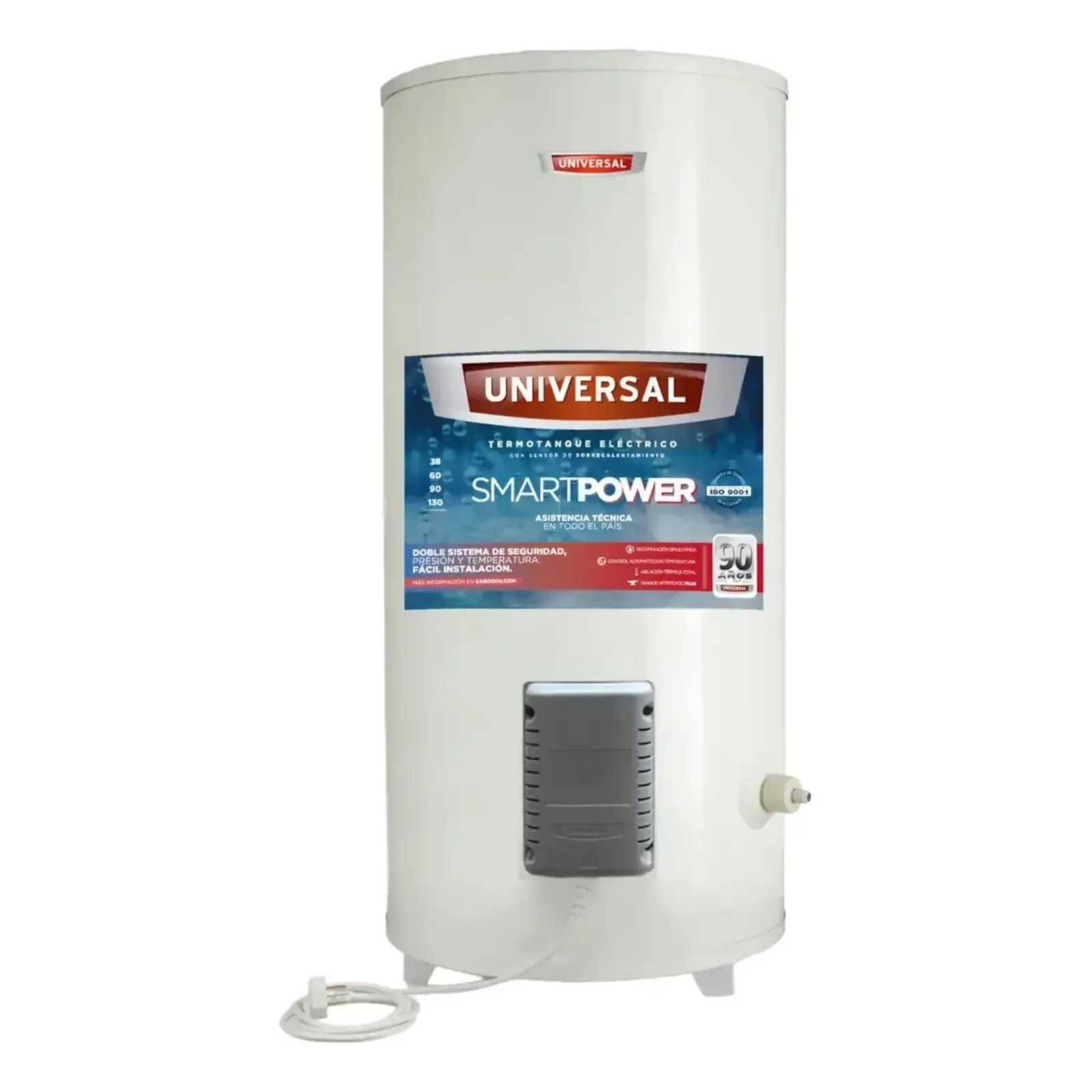 Termotanque UNIVERSAL 90L C/Superior