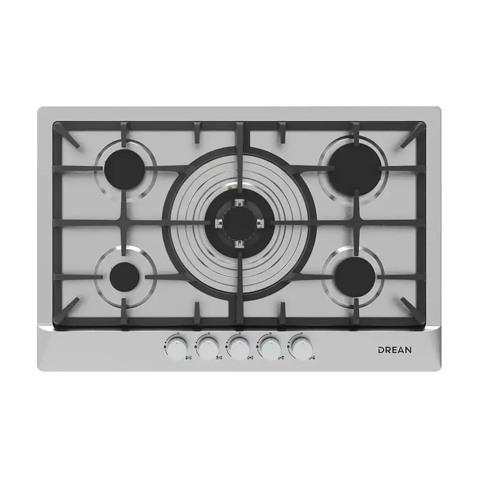 Anafe DREAN a Gas 76 cm Acero Inoxidable - AGDR76CIA
