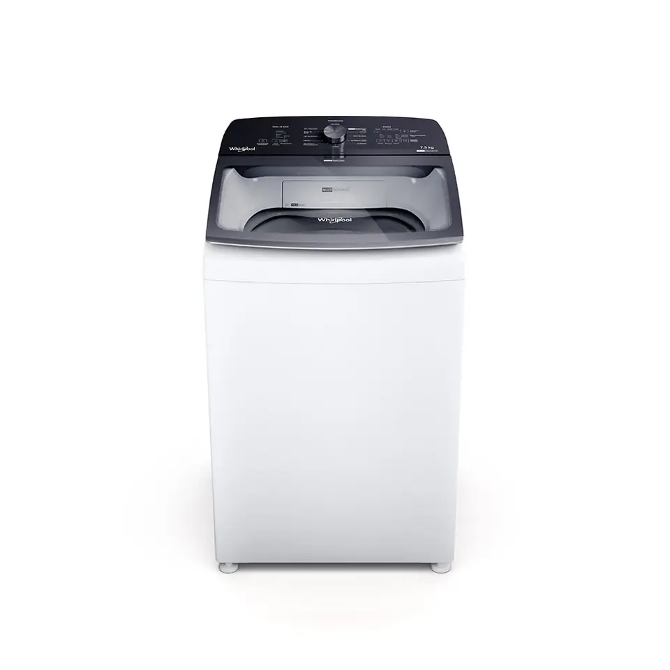 Lavarropas WHIRLPOOL 7,5 Kg Carga Superior 750 RPM Blanco OUTLET PREMIUM - WWH07ABDWA