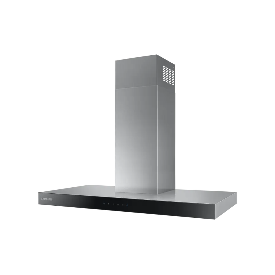 Campana SAMSUNG 90 cm con Control Táctil Vidrio Negro y Acero OUTLET PREMIUM - NK36M5070BS