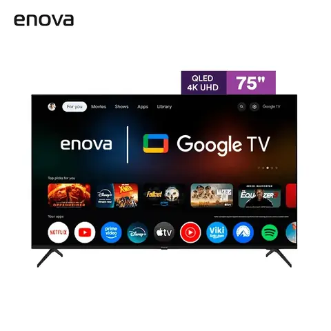 Smart Tv 75 ENOVA 4K ULTRA HD Google Tv - TE75UG10