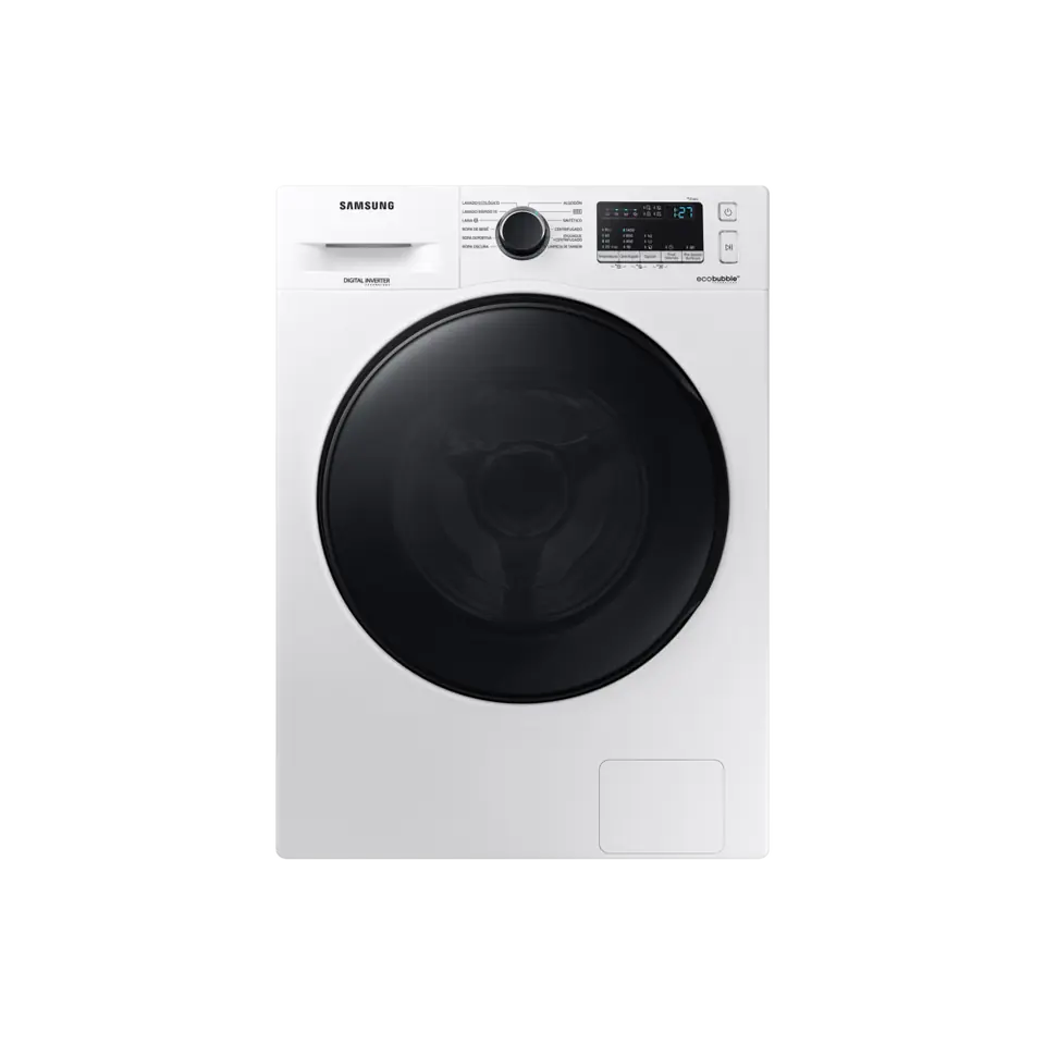 Lavarropas SAMSUNG 7 Kg Carga Frontal Inverter 1400 RPM Blanco - WW70AA046BW