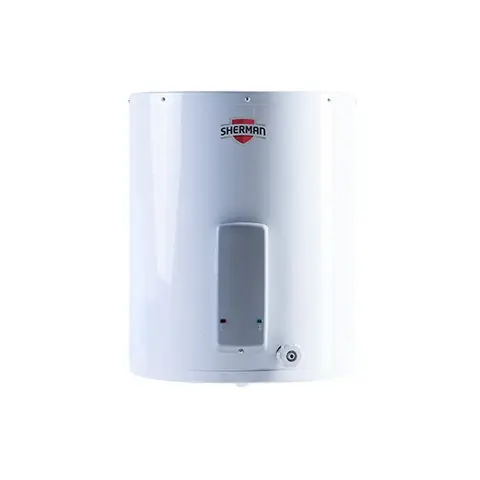 Termotanque SHERMAN Eléctrico 55L Colgar Blanco - TECC055ESHK2