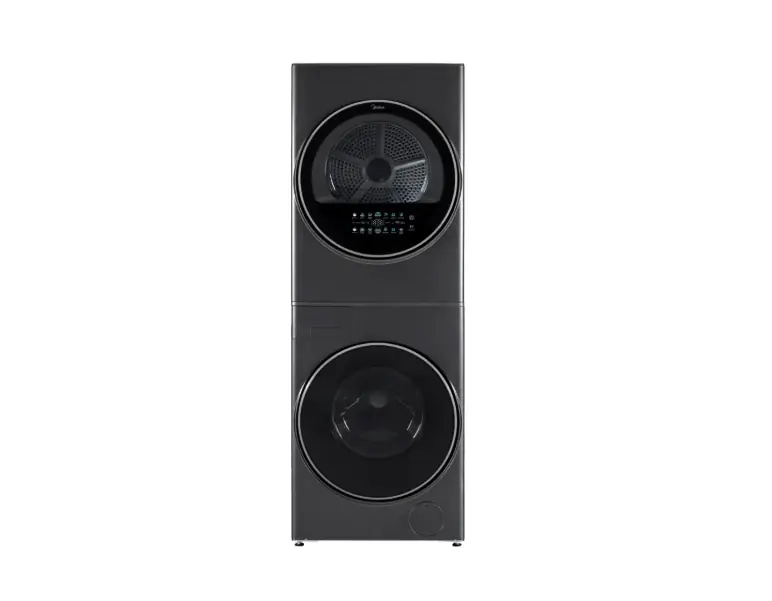 Torre de Lavado MIDEA 10 Kg / 8 Kg Inverter Bomba de Calor Gris - MTF-100WB/T-AR