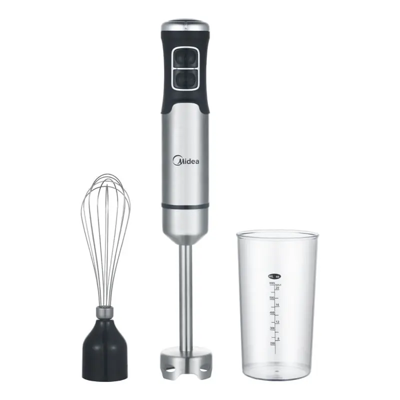 Licuadora de Mano MIDEA 850 W Inox con Vaso Medidor PRIMERA - HB-1100X2AR1