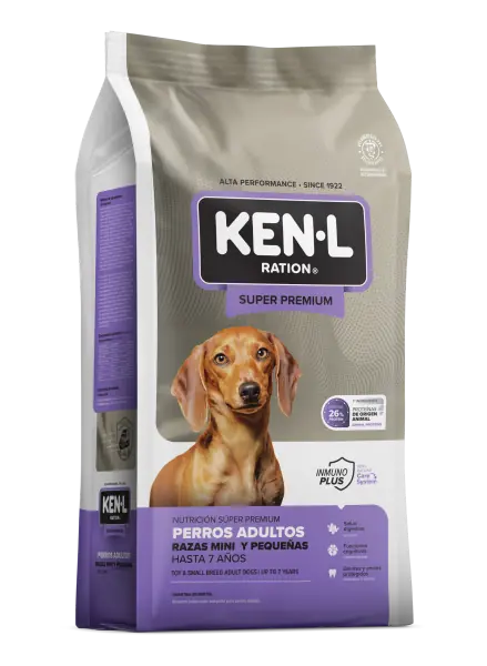 Ken-L perro adulto mordida pequeña x 15 kg