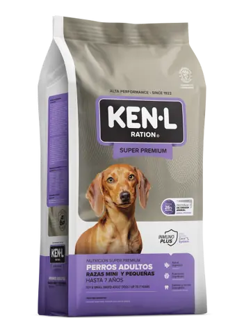 Ken-L perro adulto mordida pequeña x 15 kg