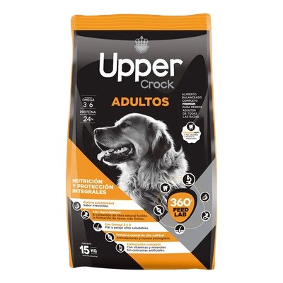 Upper crock perro adulto raza pequeña x 15 kg