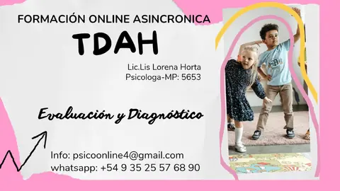 EVALUACION Y DIAGNÓSTICO EN TDAH