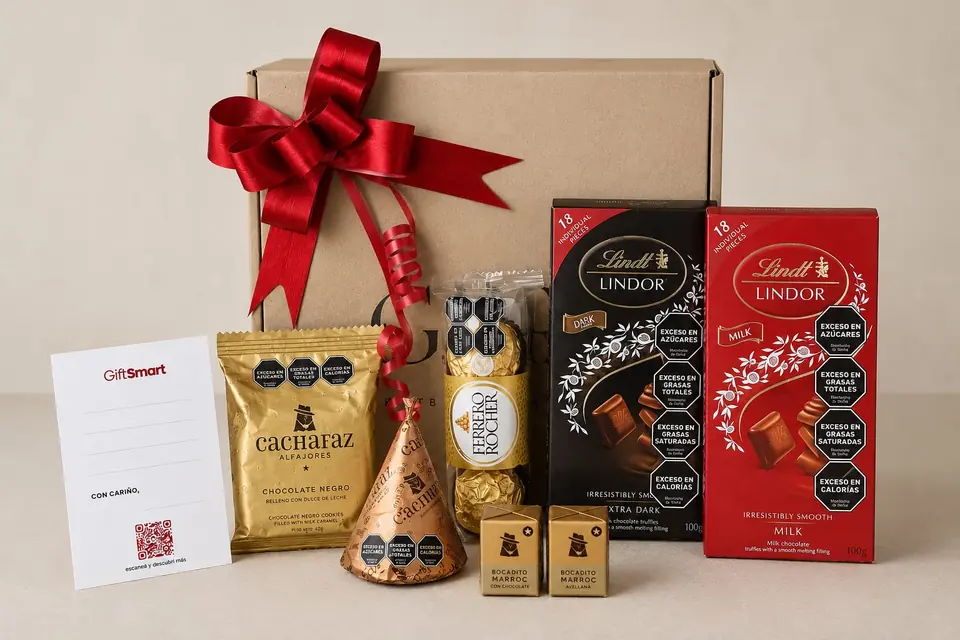 Box Sweet Lindt | Caja de Regalo con Chocolates Lindt