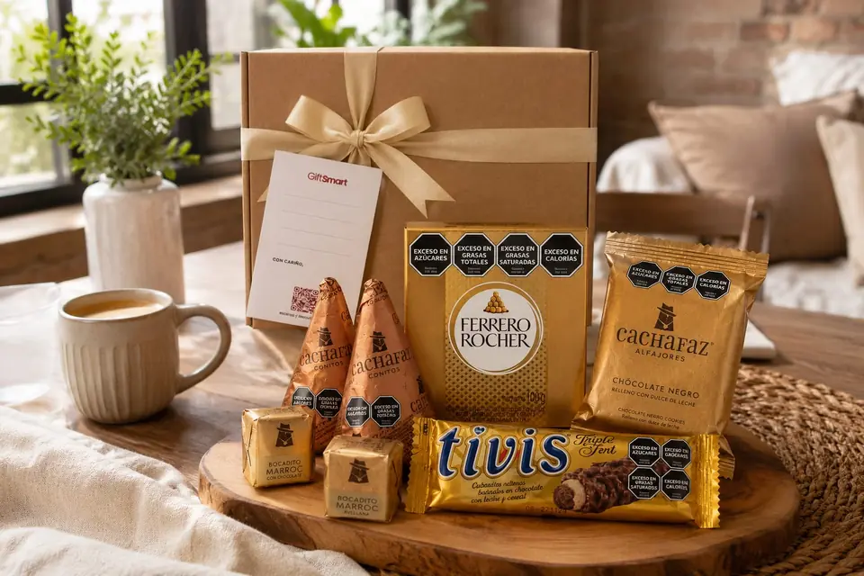Box Sweet Ferrero | Caja de Regalo con Chocolates Ferrero Rocher