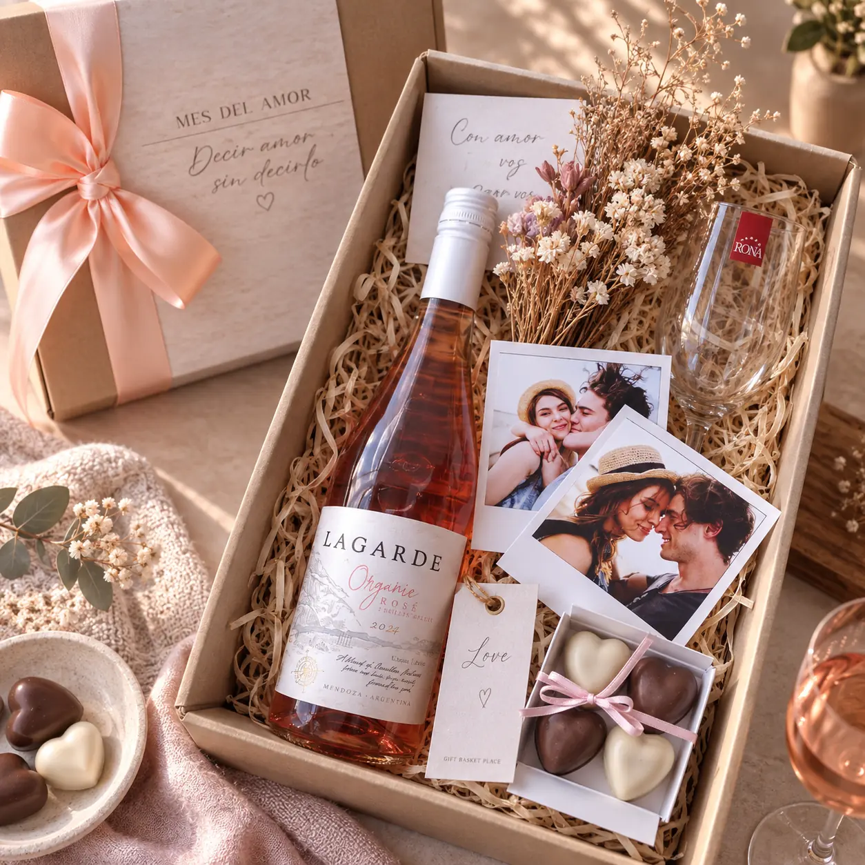 Box Brindis de Amor | Lagarde Rosé & Rapa Nui