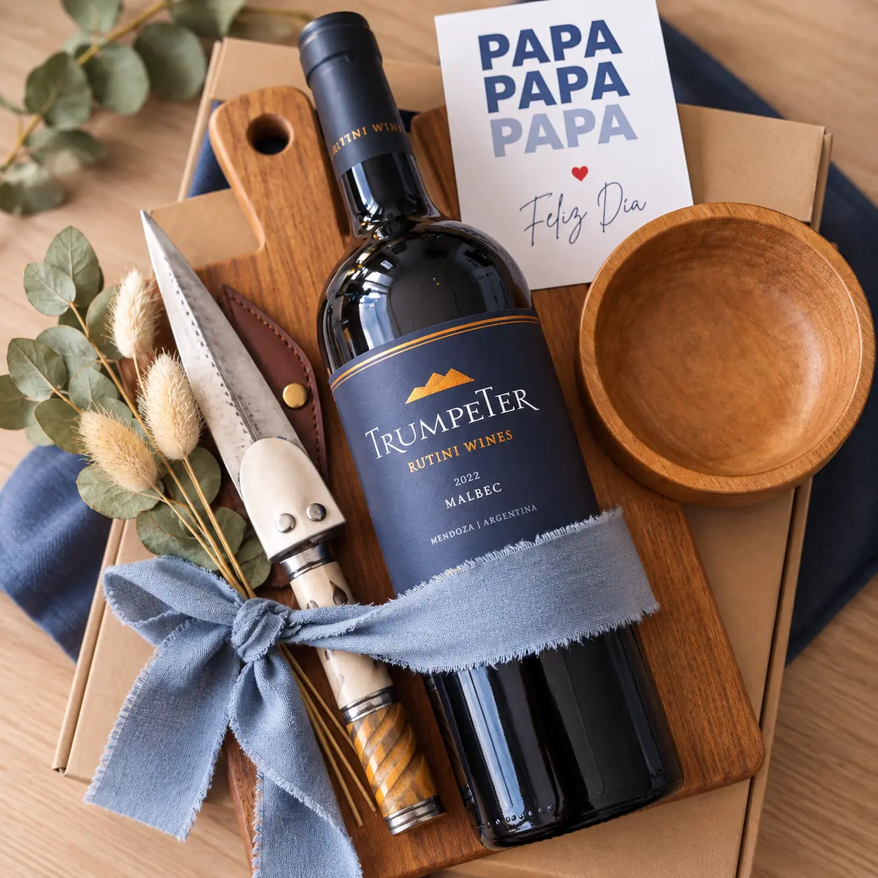 Box Parrillero Premium | Trumpeter, Tabla & Cuchillo