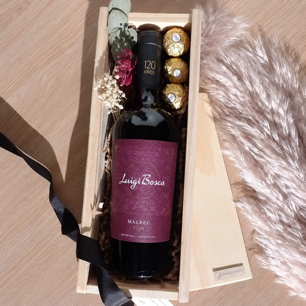 Box Luigi Bosca & Ferrero | Vino Malbec & Chocolates