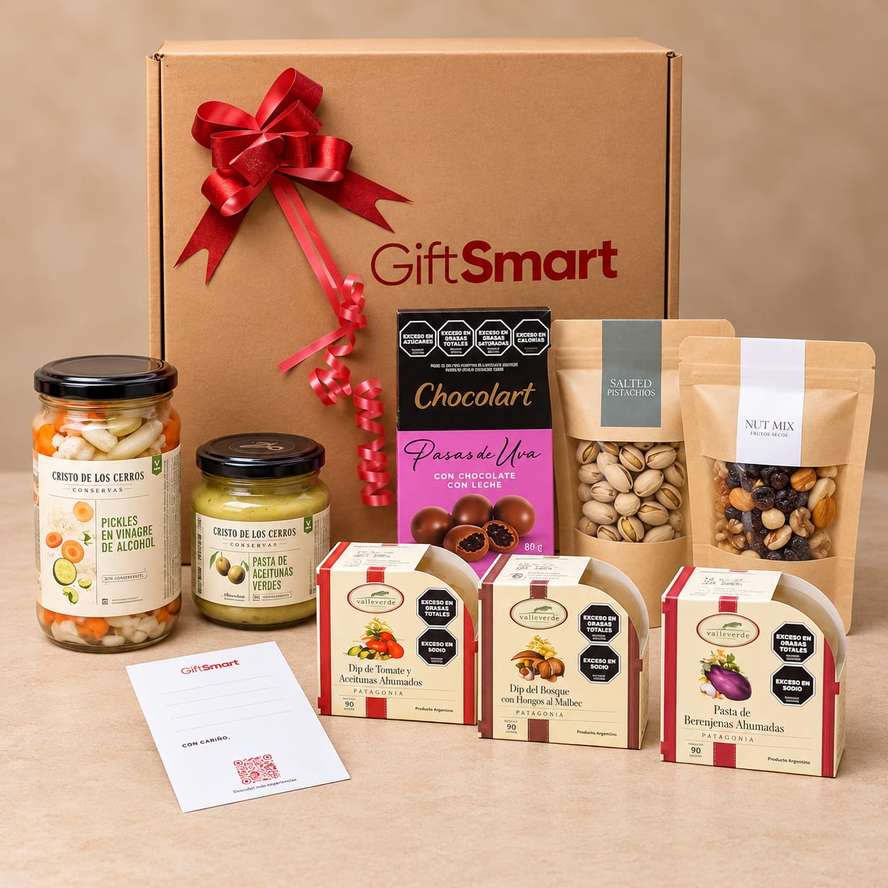Dips & Snacks | Box Gourmet sin Alcohol