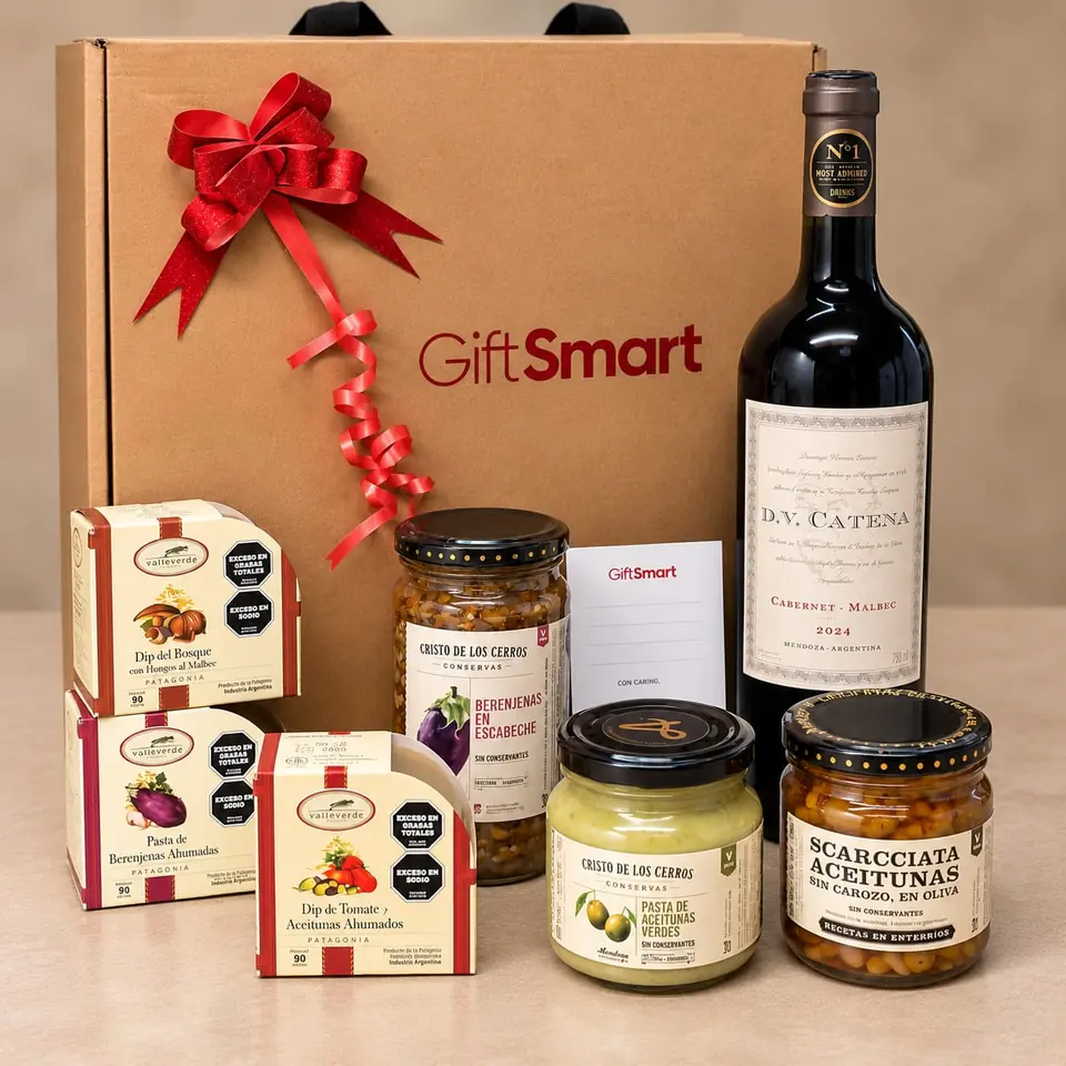 Box Cava & Delicias | DV Catena Malbec & Gourmet