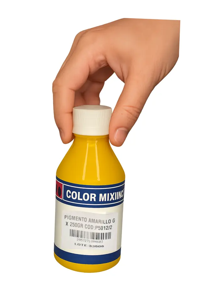 Pigmento Color AMARILLO de 250cc