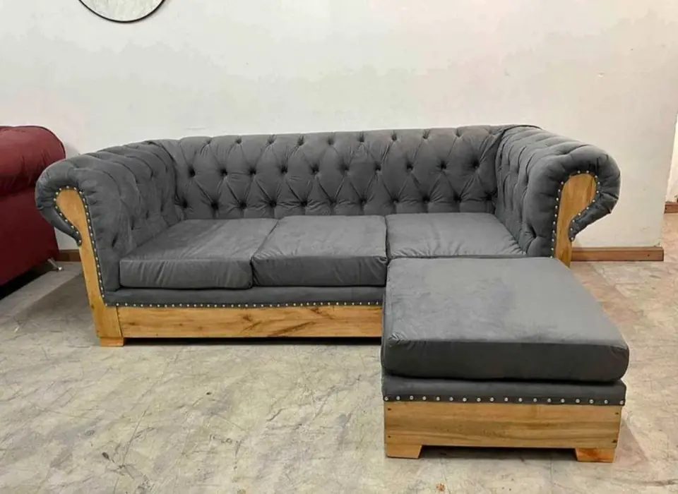 Sillon Chesterfield Constructor 3 Cuerpos con camastro 70 x70 cm