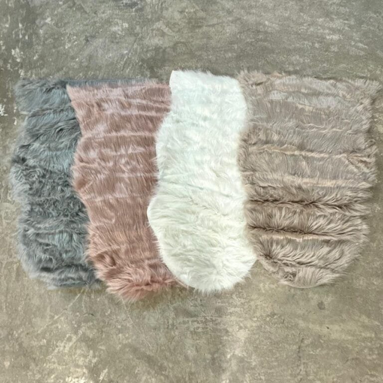 Alfombra de peluche rebeca