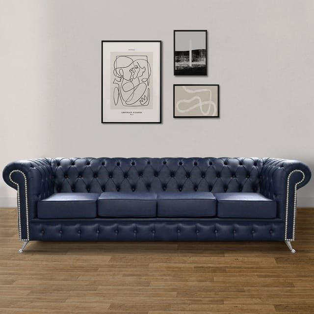 Sillon Chesterfield Tradicional 4 cuerpos