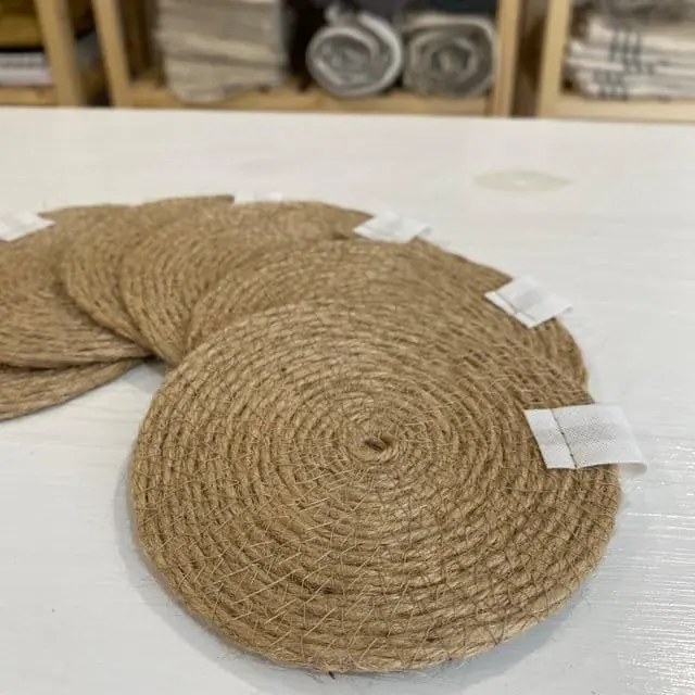 Posavasos de yute