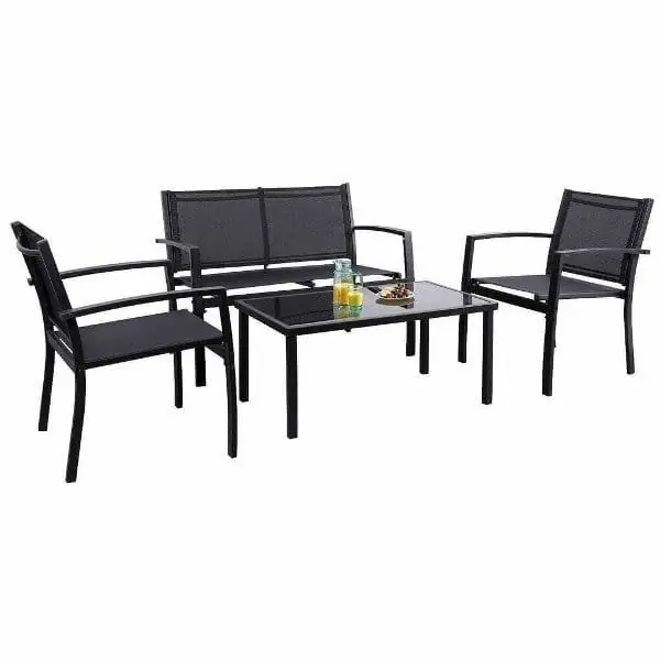 Set Importado exterior 4 piezas Cleo