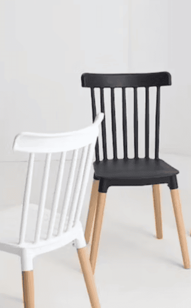 silla windsord plastica