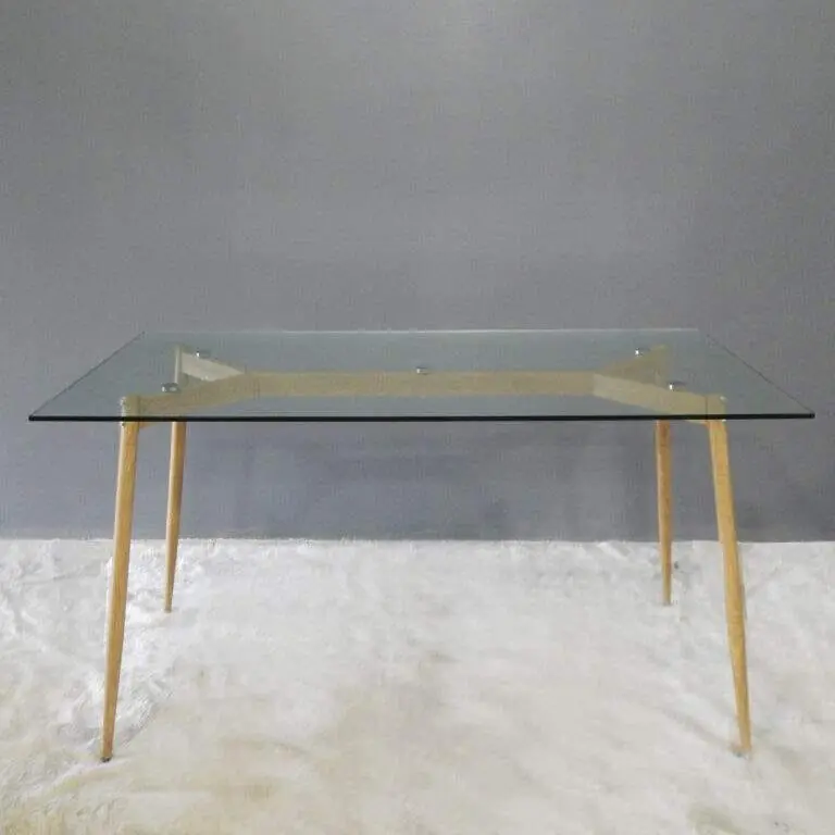 Mesa Tulip Vidrio 140x80 cm