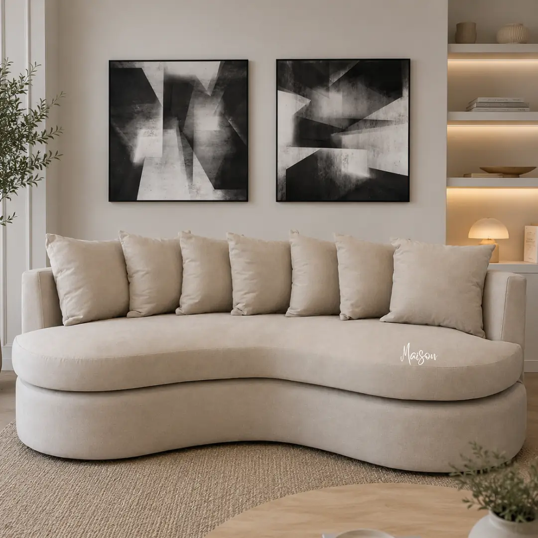 sofa richmond curvo 220x100