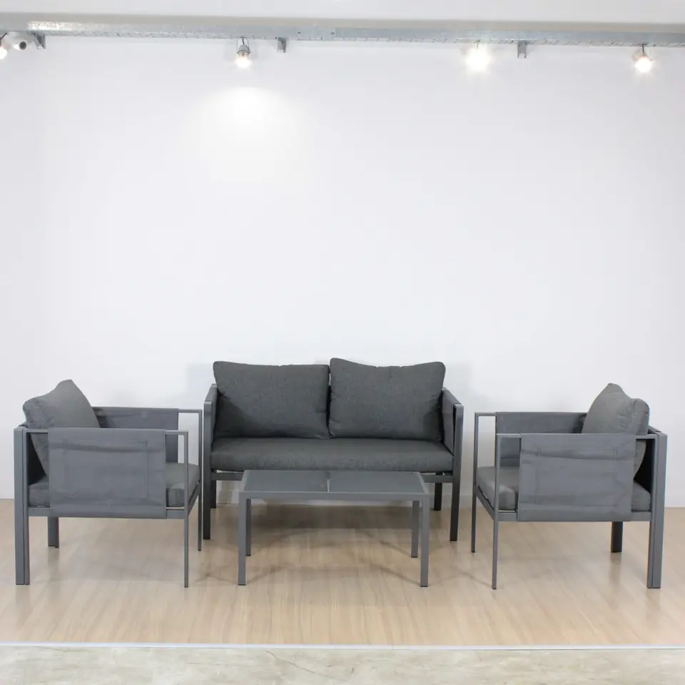Set de exterior, sillones y mesita para jardín