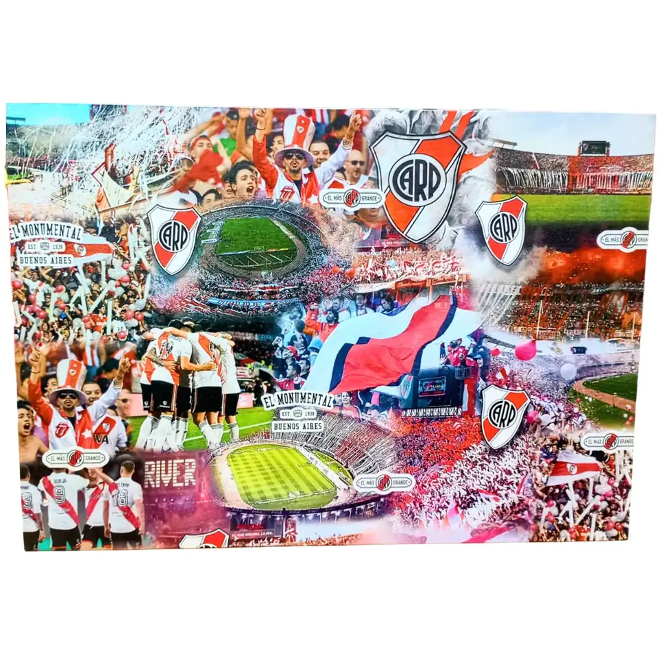 Tapa de Carpeta de Dibujo N6 -RIVER PLATE-