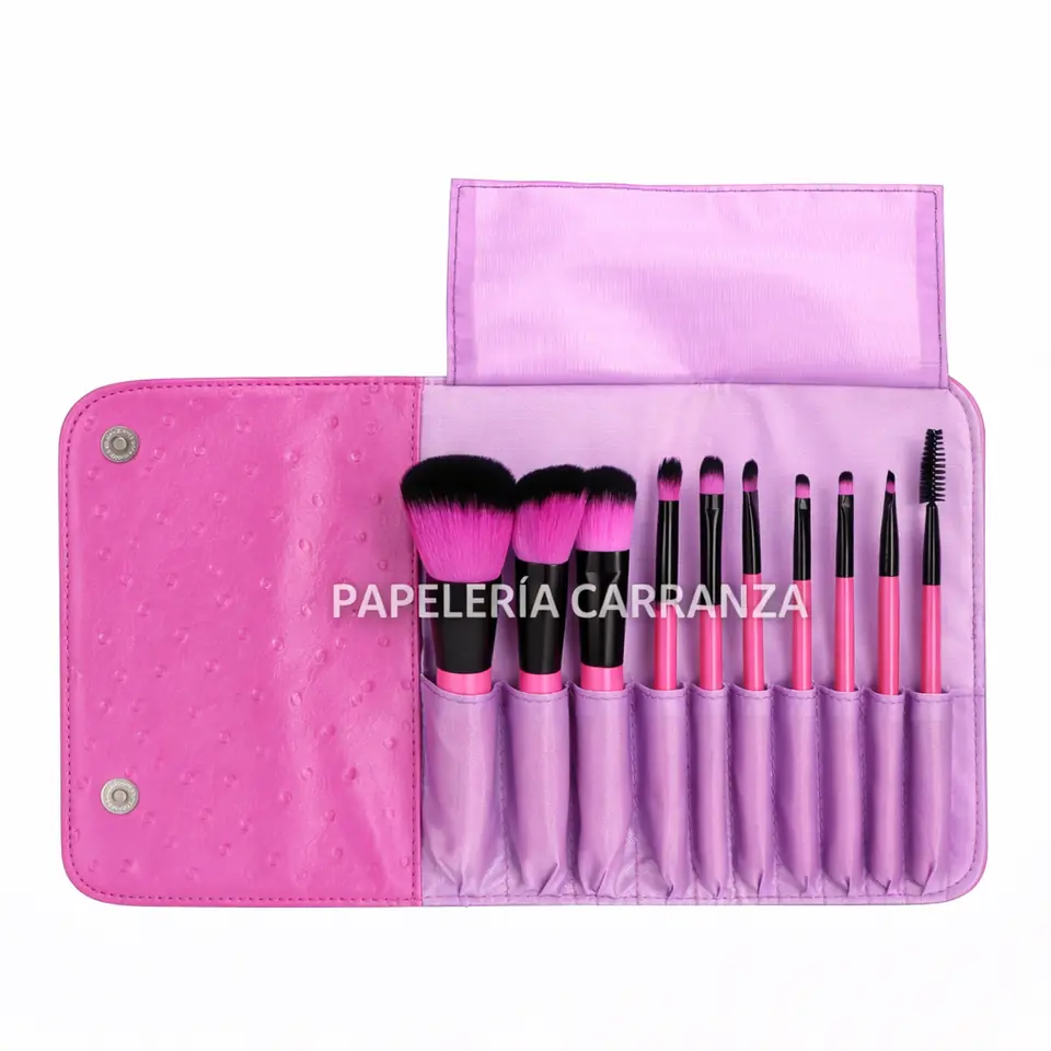 ESTUCHE DE BROCHAS * Cheaper Better x10 unidades *  MAQUILLAJE