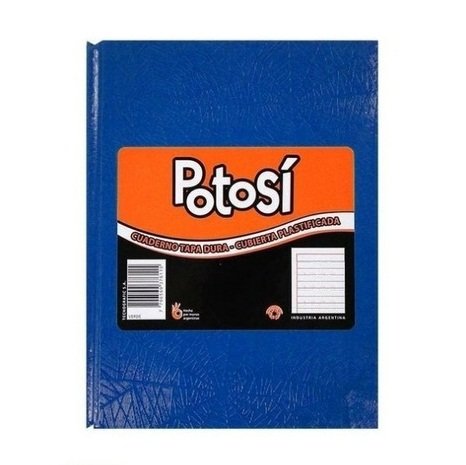 Cuaderno Tapa Dura Forrado Araña // POTOSI 84 HOJAS RAYADO