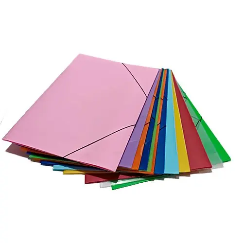 Carpeta Doble Oficio A3 IMPERMEABLE Polipropileno c/ elastico
